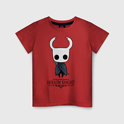 Футболка хлопковая детская Hollow Knight, цвет: красный