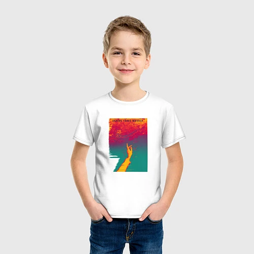 Детская футболка JONY Список твоих мыслей / Белый – фото 3