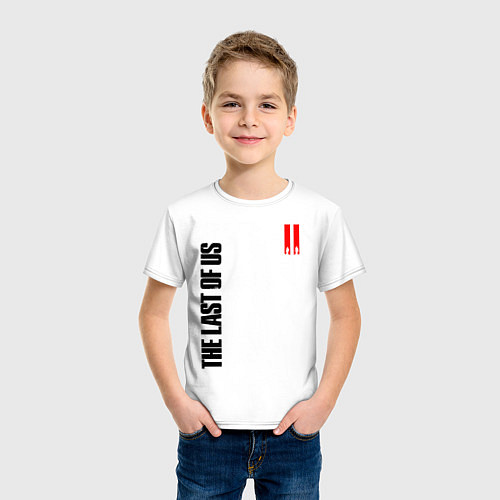 Детская футболка LAST OF US 2 / Белый – фото 3