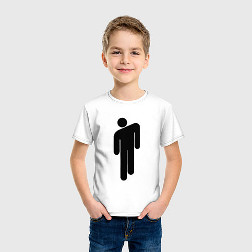 Детская футболка BILLIE EILISH / Белый – фото 3