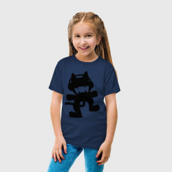 Футболка хлопковая детская MONSTERCAT, цвет: тёмно-синий — фото 2