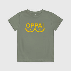 Футболка хлопковая детская ONE PUNCH MAN, цвет: авокадо