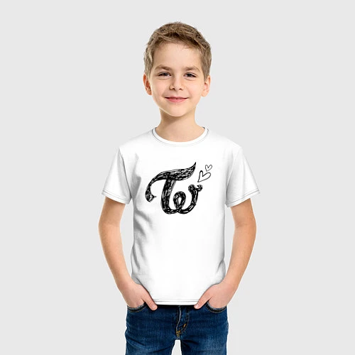 Детская футболка TWICE / Белый – фото 3