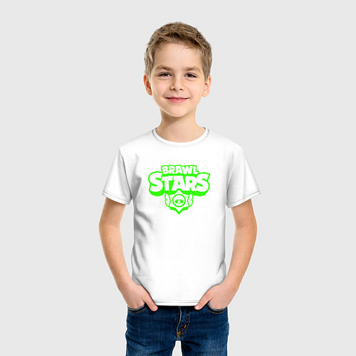 Детская футболка BRAWL STARS / Белый – фото 3