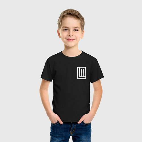 Детская футболка LINDEMANN / Черный – фото 3