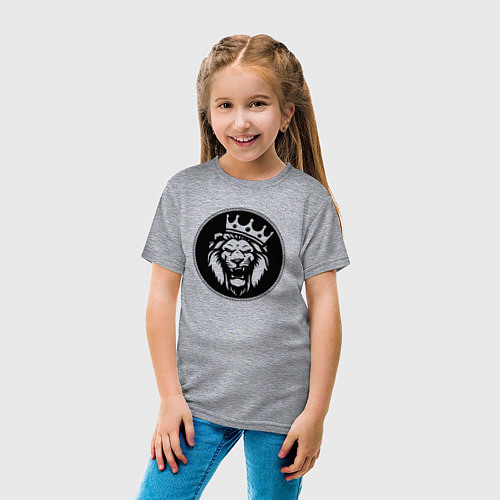 Детская футболка Король Лев / Меланж – фото 4
