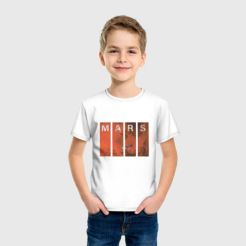 Детская футболка Mars / Белый – фото 3