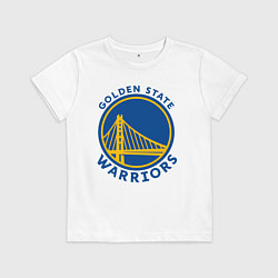 Футболка хлопковая детская GOLDEN STATE WARRIORS 2020, цвет: белый