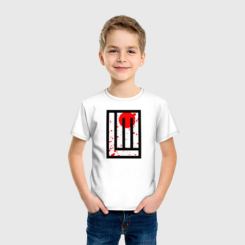 Детская футболка Lindemann / Белый – фото 3