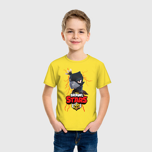 Детская футболка BRAWL STARS / Желтый – фото 3