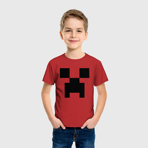 Детская футболка Minecraft / Красный – фото 3