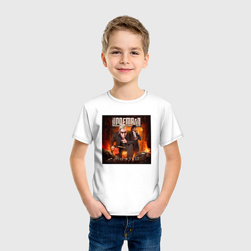 Детская футболка LINDEMANN / Белый – фото 3