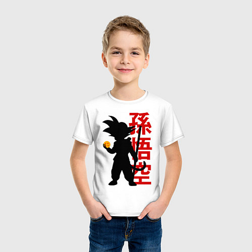 Детская футболка Dragon Ball Goku / Белый – фото 3