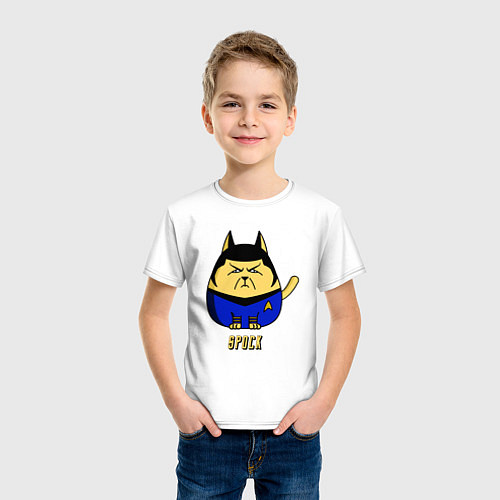 Детская футболка Spock / Белый – фото 3