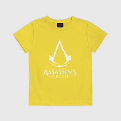 Футболка хлопковая детская Assassin’s Creed, цвет: желтый