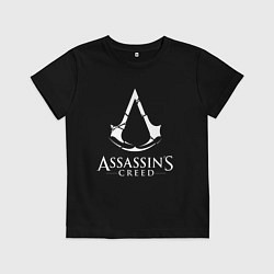 Футболка хлопковая детская Assassin’s Creed, цвет: черный