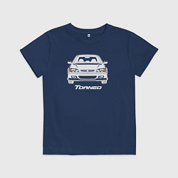 Футболка хлопковая детская Honda Torneo, цвет: тёмно-синий