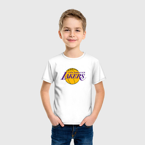 Детская футболка LA LAKERS / Белый – фото 3