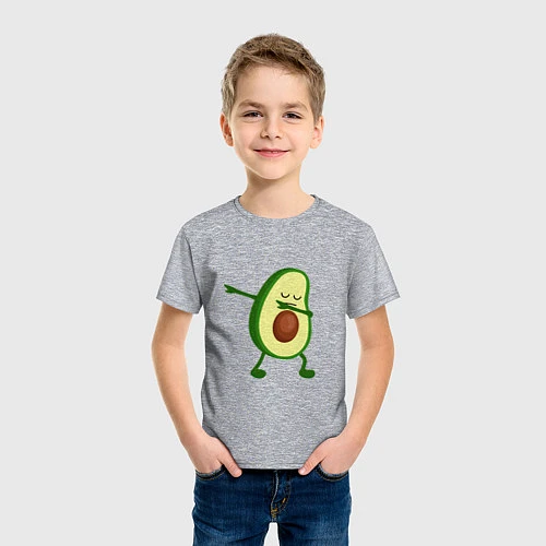 Детская футболка Аводэп / Меланж – фото 3