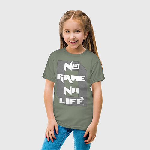Детская футболка No Game No Life Zero / Авокадо – фото 4