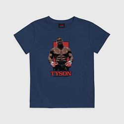 Футболка хлопковая детская Tyson, цвет: тёмно-синий