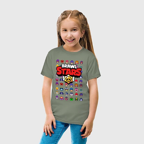 Детская футболка BRAWL STARS / Авокадо – фото 4