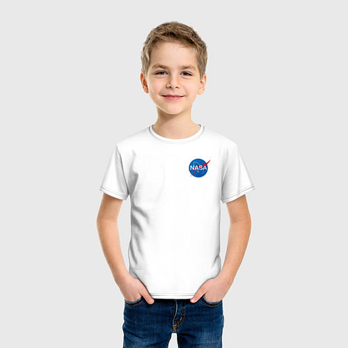 Детская футболка NASA / Белый – фото 3