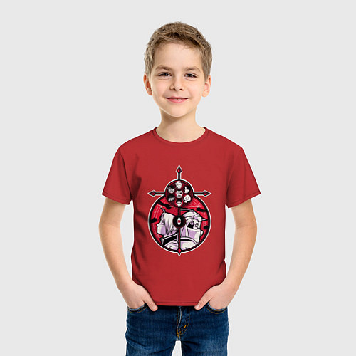 Детская футболка Стальной алхимик / Красный – фото 3