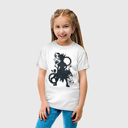 Футболка хлопковая детская Доктор Стоун, цвет: белый — фото 2