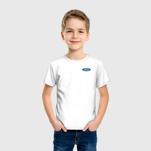 Детская футболка Ford / Белый – фото 3