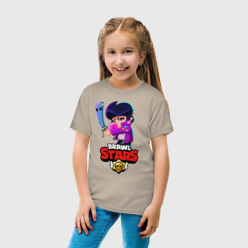 Детская футболка BRAWL STARS BIBI / Миндальный – фото 4
