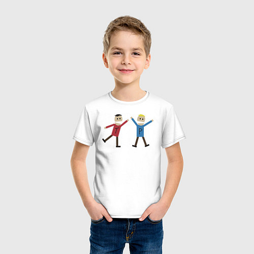 Детская футболка ТЕРЕНС И ФИЛИП / Белый – фото 3
