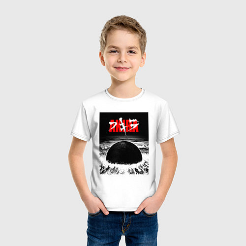 Детская футболка AKIRA / Белый – фото 3