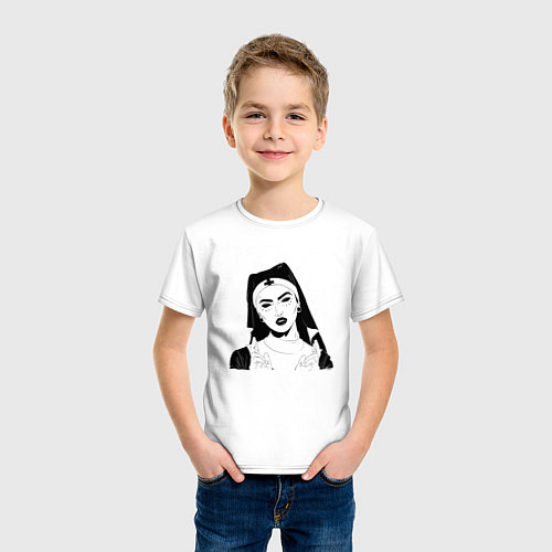 Детская футболка Saint Lady / Белый – фото 3