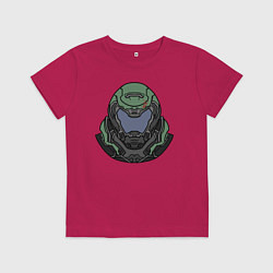 Футболка хлопковая детская Палач Рока, цвет: маджента