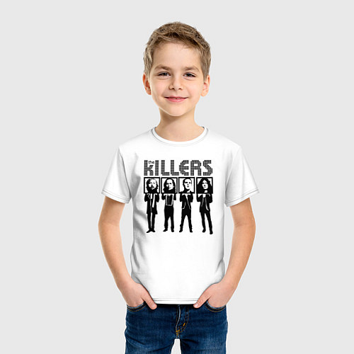 Детская футболка The killers / Белый – фото 3
