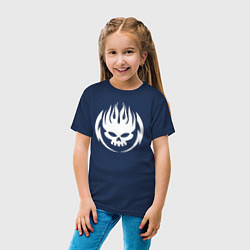 Футболка хлопковая детская THE OFFSPRING, цвет: тёмно-синий — фото 2