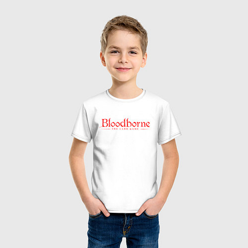 Детская футболка Bloodborne / Белый – фото 3