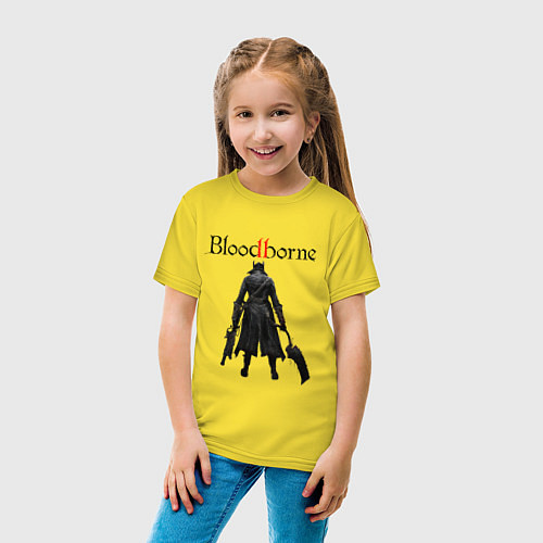 Детская футболка Bloodborne / Желтый – фото 4