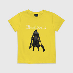 Футболка хлопковая детская Bloodborne, цвет: желтый