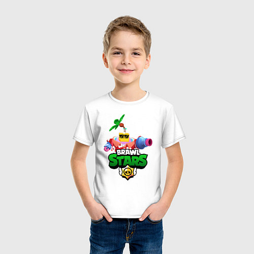 Детская футболка СПРУТ BRAWL STARS / Белый – фото 3