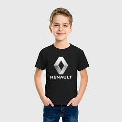 Футболка хлопковая детская RENAULT, цвет: черный — фото 2