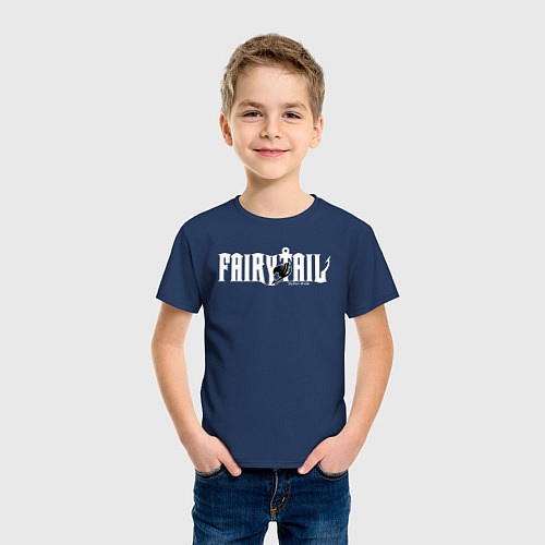 Детская футболка FAIRY TAIL / Тёмно-синий – фото 3