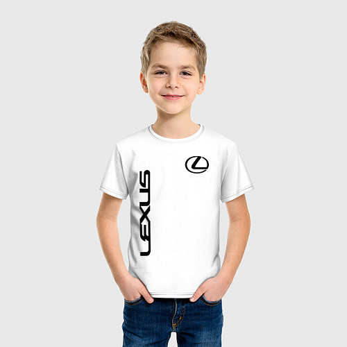 Детская футболка LEXUS / Белый – фото 3