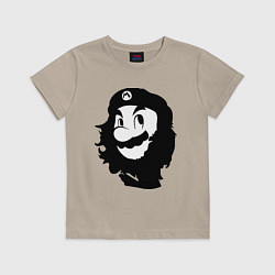 Футболка хлопковая детская Che Mario, цвет: миндальный