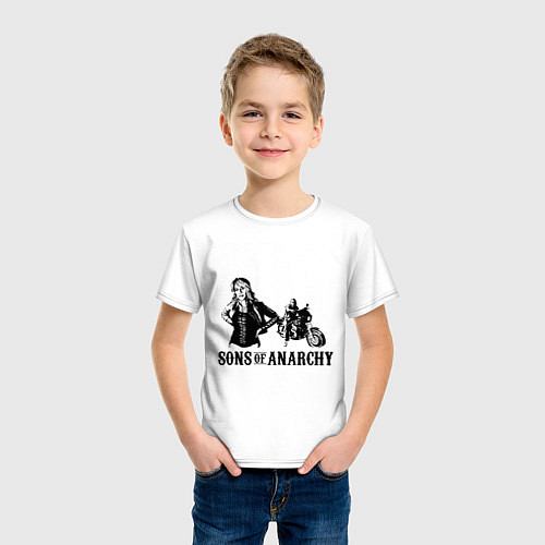 Детская футболка Джемма Морроу / Белый – фото 3