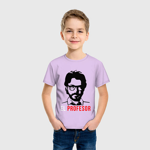 Детская футболка El Profesor / Лаванда – фото 3