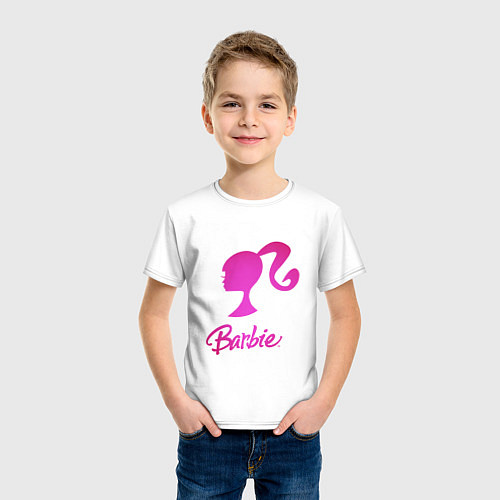 Детская футболка Барби / Белый – фото 3
