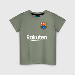 Футболка хлопковая детская BARCELONA, цвет: авокадо