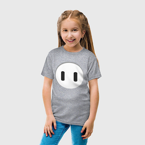 Детская футболка Fall Guys / Меланж – фото 4